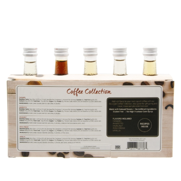 Monin Sample Flavor 5 Pack - Coffee Collection
