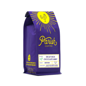 Rich Chocolate Mint Flavored Coffee Decaf